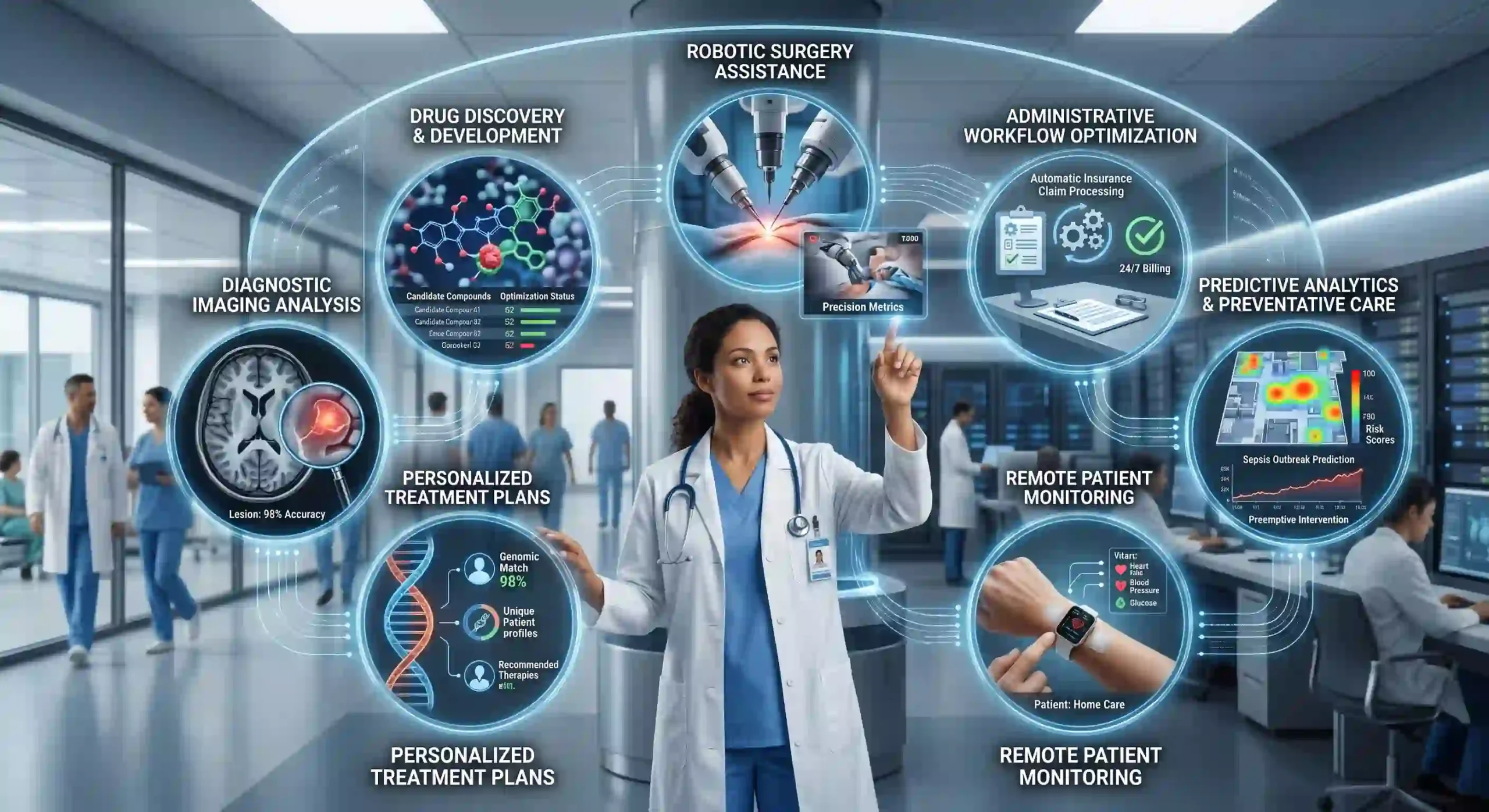 7 Ways AI is Revolutionizing Modern Healthcare